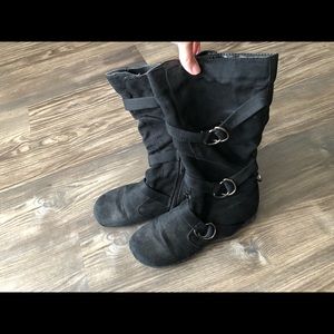Soda black boots